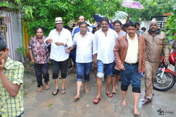 Maa Association Flood Relief program At Allwyn Colony